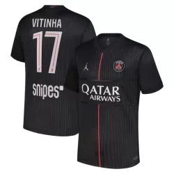 Camiseta Paris Saint-Germain Vitinha 17 Cuarta Hombre Jordan 25/26