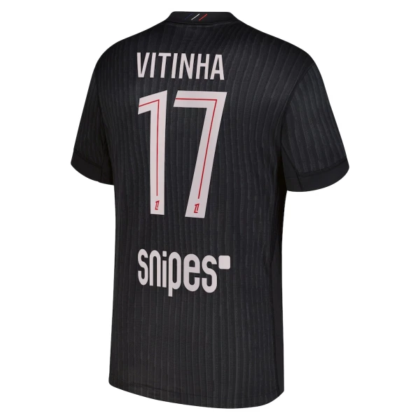 Camiseta Paris Saint-Germain Vitinha 17 Cuarta Hombre Jordan 25/26