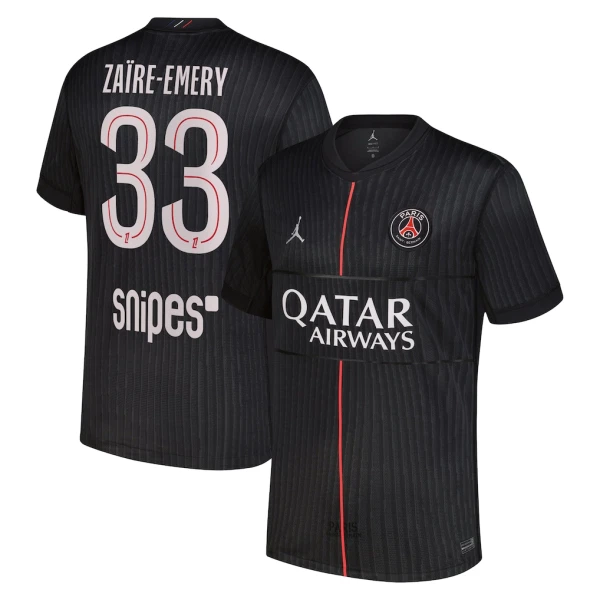 Camiseta Paris Saint-Germain Zaire-Emery 33 Cuarta Hombre Jordan 25/26