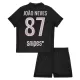 Conjunto Paris Saint-Germain Joao Neves 87 Cuarta Niño Jordan 25/26