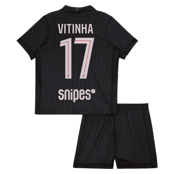 Conjunto Paris Saint-Germain Vitinha 17 Cuarta Niño Jordan 25/26 Conjunto Paris Saint-Germain Vitinha 17 Cuarta Niño Jordan 25/26