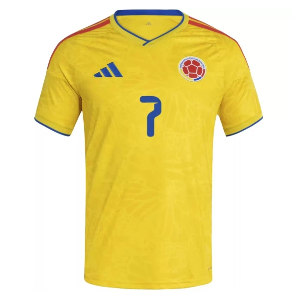 Camiseta Colombia Luis Díaz 7 Hombre Primera Mundial 2026