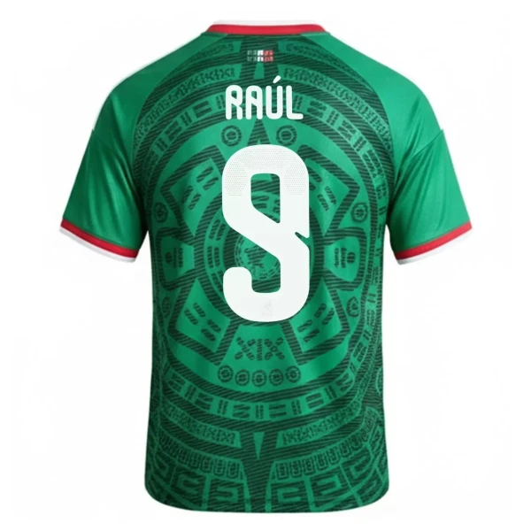 Camiseta México Raul 9 Hombre Primera Mundial 2026