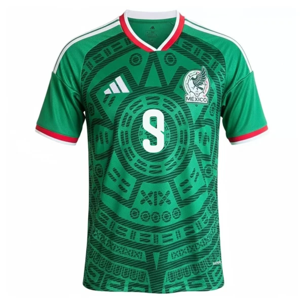 Camiseta México Raul 9 Hombre Primera Mundial 2026