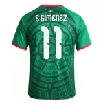 Camiseta México S.Gimenez 11 Hombre Primera Mundial 2026