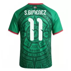 Camiseta México S.Gimenez 11 Hombre Primera Mundial 2026