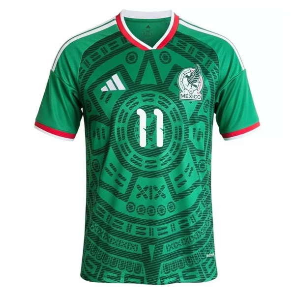 Camiseta México S.Gimenez 11 Hombre Primera Mundial 2026