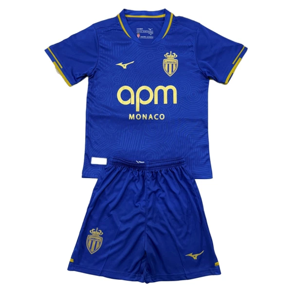 Conjunto AS Monaco Niño Segunda 25/26 Conjunto AS Monaco Niño Segunda 25/26