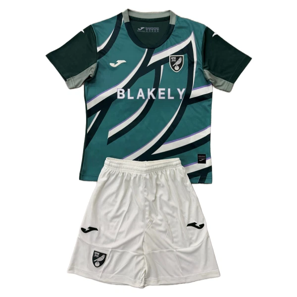 Conjunto Norwich City Niño Segunda 25/26 Conjunto Norwich City Niño Segunda 25/26