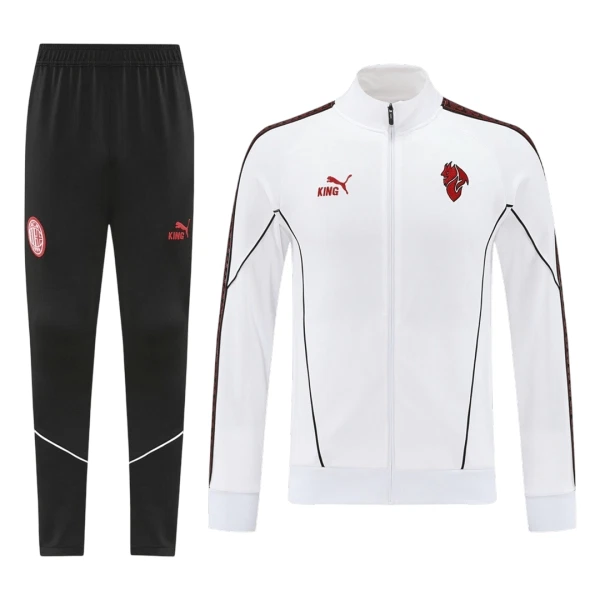 AC Milan Conjunto De Chaqueta De Entrenamiento Hombre 25/26 Blanca