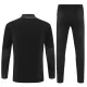 AC Milan Sudadera De Entrenamiento Hombre Cremallera Cuarto 25/26 Negra