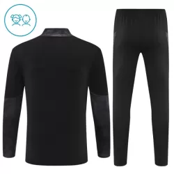 AC Milan Sudadera De Entrenamiento Niño Cremallera Cuarto 25/26 Negra