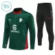 AC Milan Sudadera De Entrenamiento Niño Cremallera Cuarto 25/26 Verde