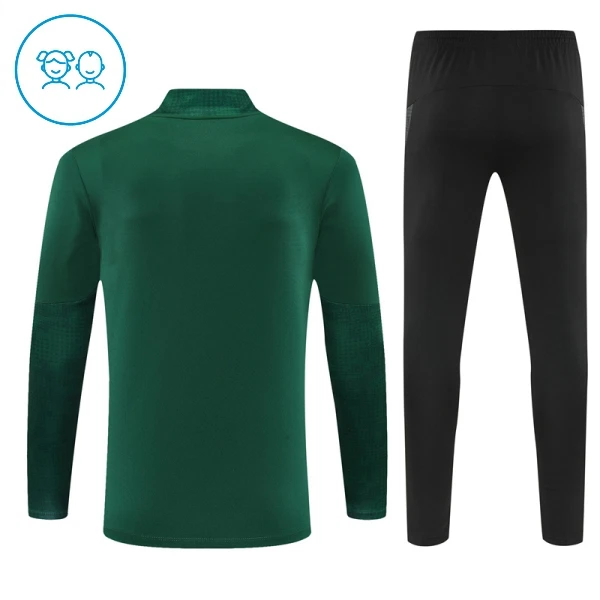AC Milan Sudadera De Entrenamiento Niño Cremallera Cuarto 25/26 Verde