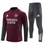 Arsenal Sudadera De Entrenamiento Hombre Cremallera Cuarto 25/26 Roja
