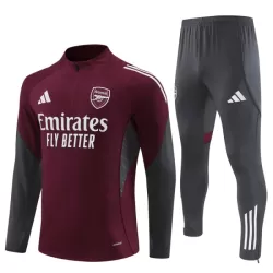 Arsenal Sudadera De Entrenamiento Hombre Cremallera Cuarto 25/26 Roja