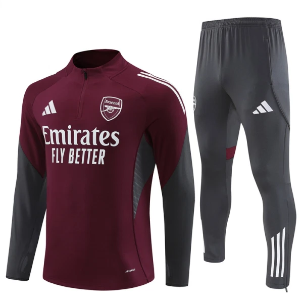 Arsenal Sudadera De Entrenamiento Hombre Cremallera Cuarto 25/26 Roja Arsenal Sudadera De Entrenamiento Hombre Cremallera Cuarto 25/26 Roja