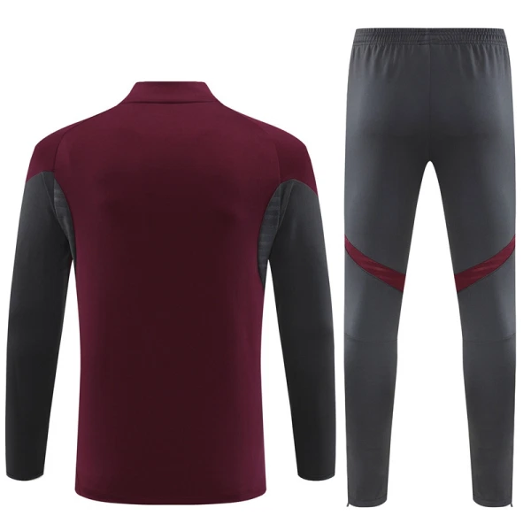Arsenal Sudadera De Entrenamiento Hombre Cremallera Cuarto 25/26 Roja