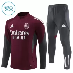Arsenal Sudadera De Entrenamiento Niño Cremallera Cuarto 25/26 Roja