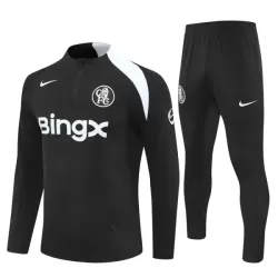 Chelsea Sudadera De Entrenamiento Hombre Cremallera Cuarto 25/26 Negra