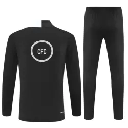 Chelsea Sudadera De Entrenamiento Hombre Cremallera Cuarto 25/26 Negra