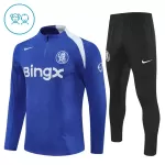 Chelsea Sudadera De Entrenamiento Niño Cremallera Cuarto 25/26 Azul