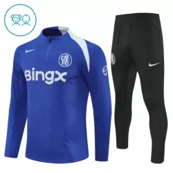 Chelsea Sudadera De Entrenamiento Niño Cremallera Cuarto 25/26 Azul