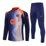 FC Barcelona Sudadera De Entrenamiento Hombre Cremallera Cuarto 25/26 Azul