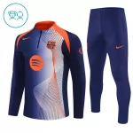 FC Barcelona Sudadera De Entrenamiento Niño Cremallera Cuarto 25/26 Azul