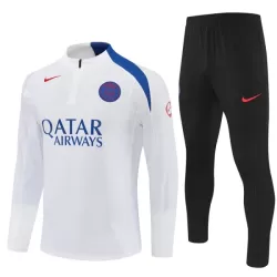 Paris Saint-Germain Sudadera De Entrenamiento Hombre Cremallera Cuarto 25/26 Blanca