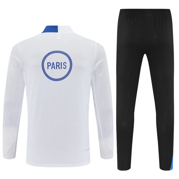 Paris Saint-Germain Sudadera De Entrenamiento Hombre Cremallera Cuarto 25/26 Blanca