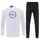 Paris Saint-Germain Sudadera De Entrenamiento Hombre Cremallera Cuarto 25/26 Blanca
