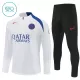 Paris Saint-Germain Sudadera De Entrenamiento Niño Cremallera Cuarto 25/26 Blanca