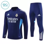 Real Madrid Sudadera De Entrenamiento Niño Cremallera Cuarto 25/26 Navy