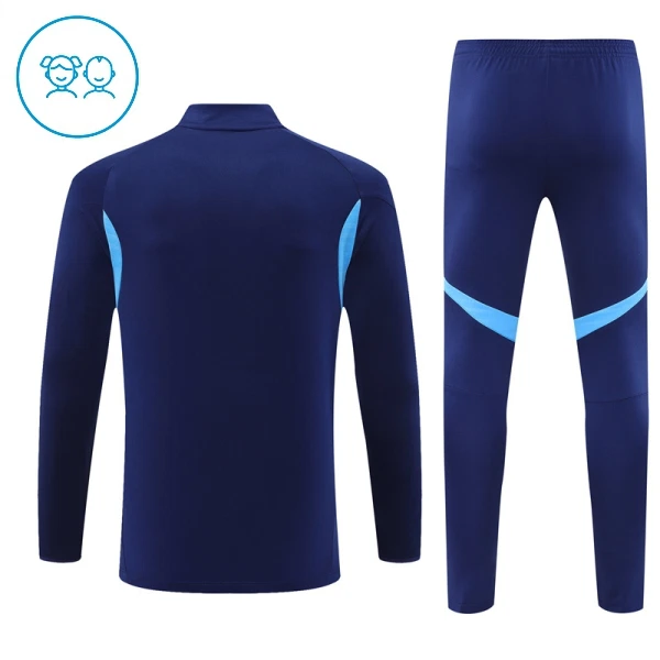 Real Madrid Sudadera De Entrenamiento Niño Cremallera Cuarto 25/26 Navy