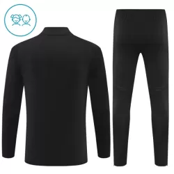 Real Madrid Sudadera De Entrenamiento Niño Cremallera Cuarto 25/26 Negra