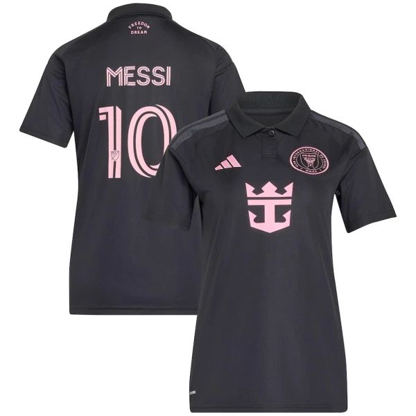 Camiseta Inter Miami CF Messi 10 Mujer Segunda 2026 Camiseta Inter Miami CF Messi 10 Mujer Segunda 2026