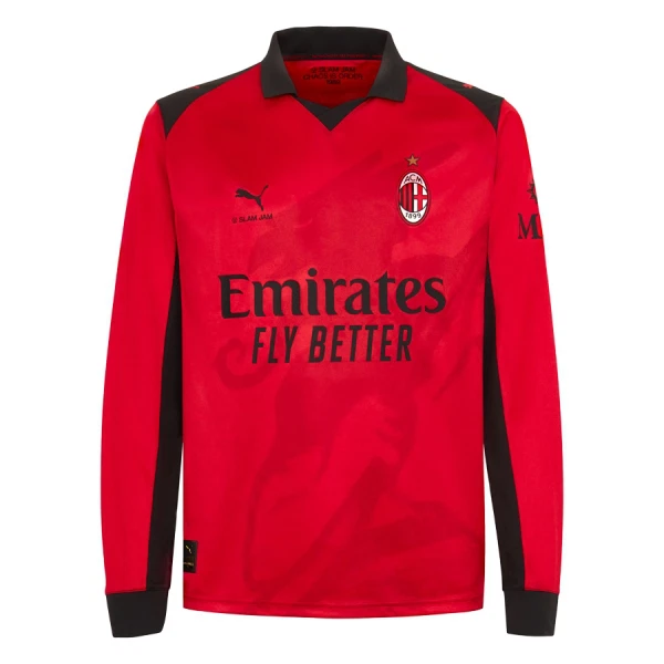 Camiseta Manga Larga AC Milan Cuarta Hombre 25/26