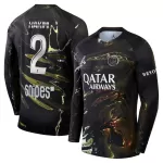 Camiseta Manga Larga Paris Saint-Germain Hakimi 2 Night Hombre 25/26