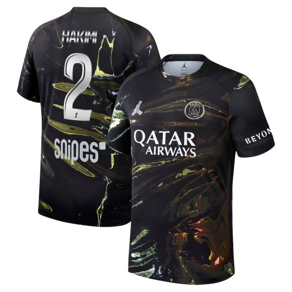 Camiseta Paris Saint-Germain Hakimi 2 Night Hombre 25/26