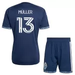 Conjunto Vancouver Whitecaps Müller 13 Niño Segunda 2026