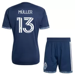 Conjunto Vancouver Whitecaps Müller 13 Niño Segunda 2026