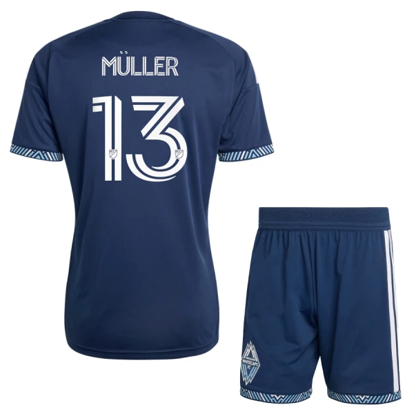 Conjunto Vancouver Whitecaps Müller 13 Niño Segunda 2026 Conjunto Vancouver Whitecaps Müller 13 Niño Segunda 2026
