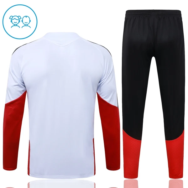 Alemania Sudadera De Entrenamiento Niño Cremallera Cuarto 26/27 Blanca