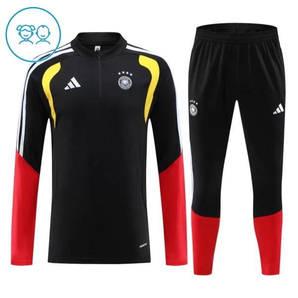 Alemania Sudadera De Entrenamiento Niño Cremallera Cuarto 26/27 Negra
