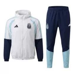 Argentina Chaqueta De Entrenamiento Con Capucha Hombre 26/27 Blanca