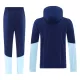 Argentina Chaqueta De Entrenamiento Con Capucha Hombre 26/27 Navy