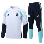 Argentina Sudadera De Entrenamiento Hombre Cremallera Cuarto 26/27 Blanca