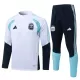 Argentina Sudadera De Entrenamiento Hombre Cremallera Cuarto 26/27 Blanca