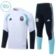 Argentina Sudadera De Entrenamiento Niño Cremallera Cuarto 26/27 Blanca